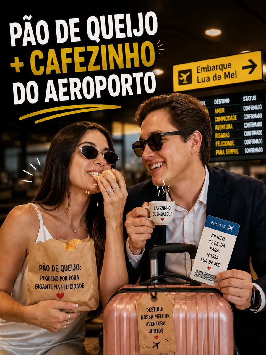 Cafezinho + Pão de Queijo do Aeroporto