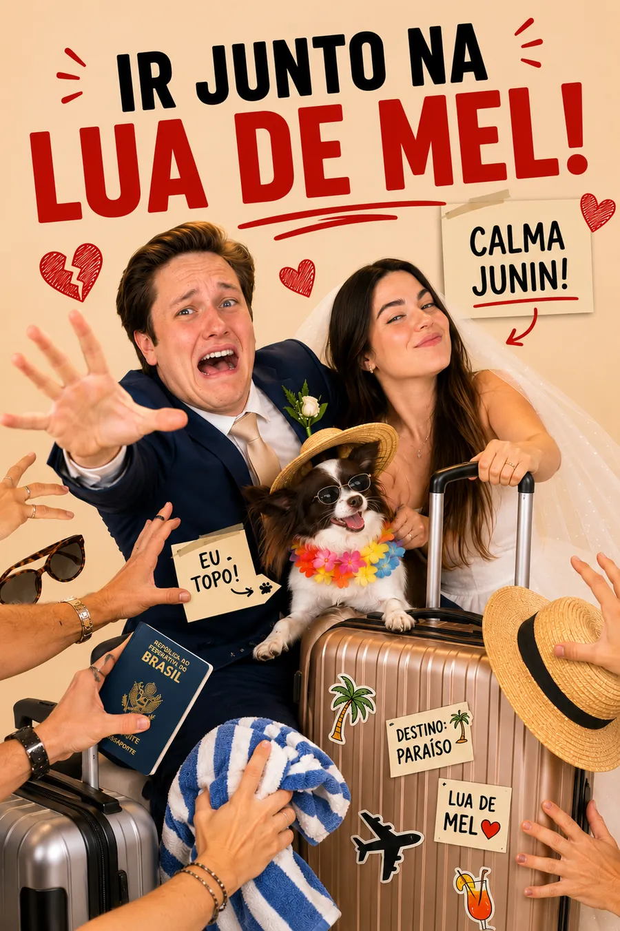 Ir junto na Lua de Mel